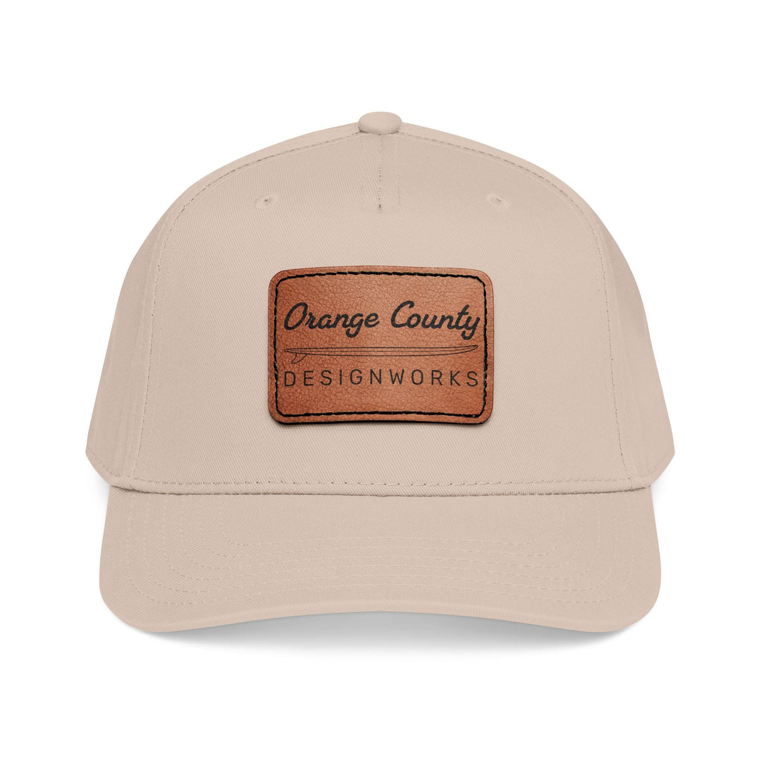 Heritage Baseball Cap — Leather Surf Patch - Hats - One size - OC Designworks