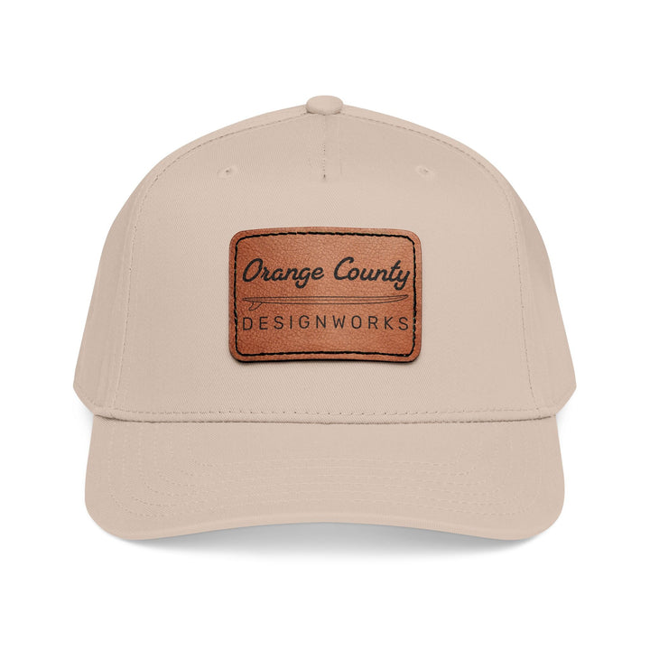 Heritage Baseball Cap — Leather Surf Patch - Hats - One size - OC Designworks