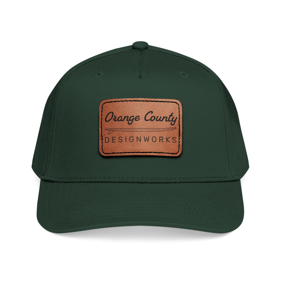 Heritage Baseball Cap — Leather Surf Patch - Hats - One size - OC Designworks