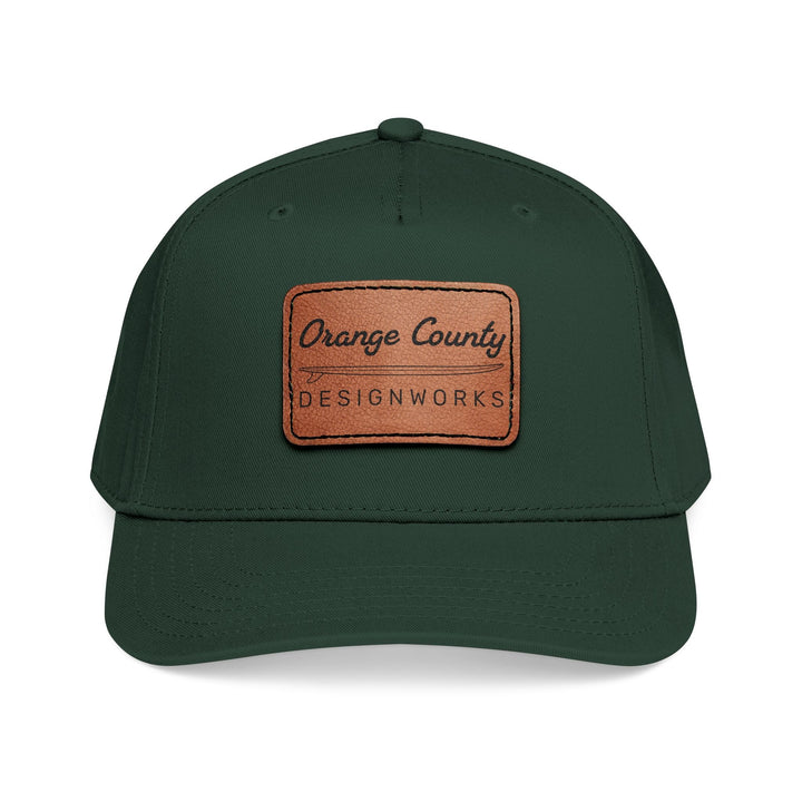 Heritage Baseball Cap — Leather Surf Patch - Hats - One size - OC Designworks
