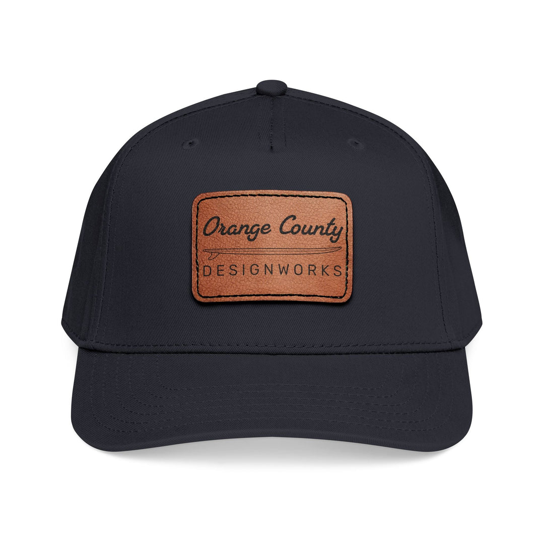 Heritage Baseball Cap — Leather Surf Patch - Hats - One size - OC Designworks
