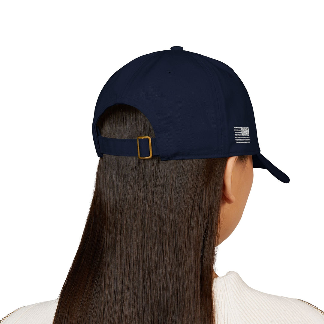 Heritage Baseball Cap — Square White Line Logo - Hats - One size - OC Designworks