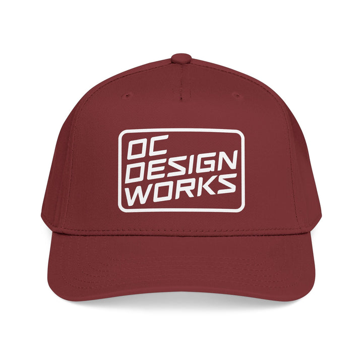 Heritage Baseball Snap - Back Cap — Square Line Logo - Hats - One size - OC Designworks