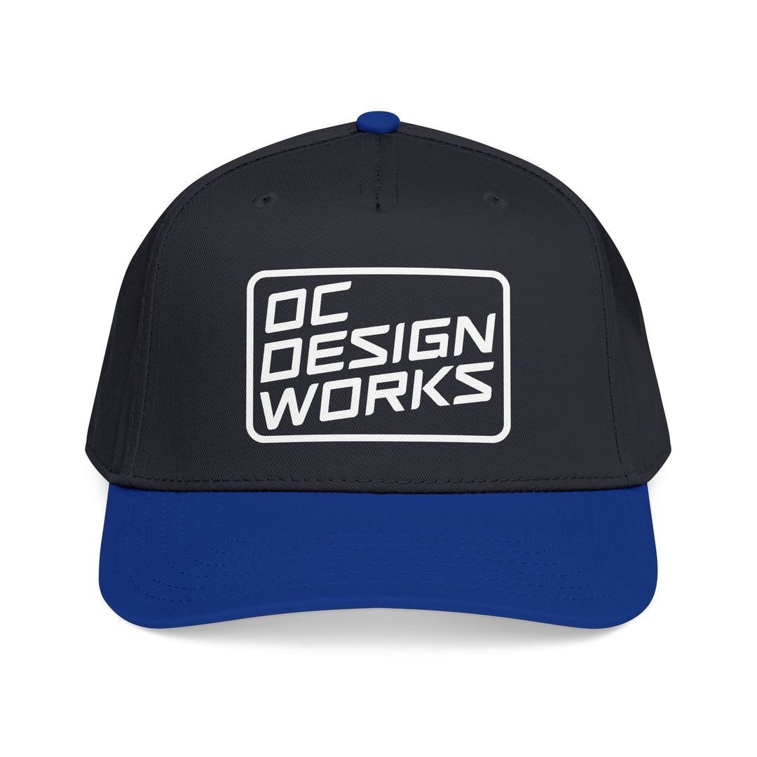 Heritage Baseball Snap - Back Cap — Square Line Logo - Hats - One size - OC Designworks