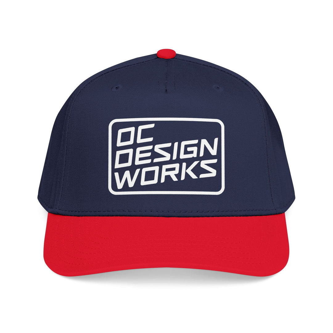 Heritage Baseball Snap - Back Cap — Square Line Logo - Hats - One size - OC Designworks