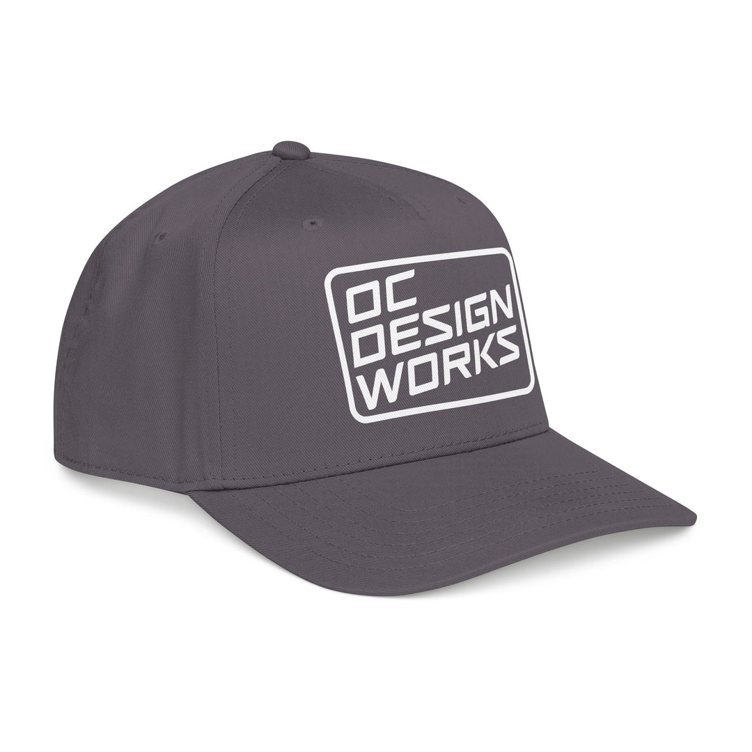 Heritage Baseball Snap - Back Cap — Square Line Logo - Hats - One size - OC Designworks