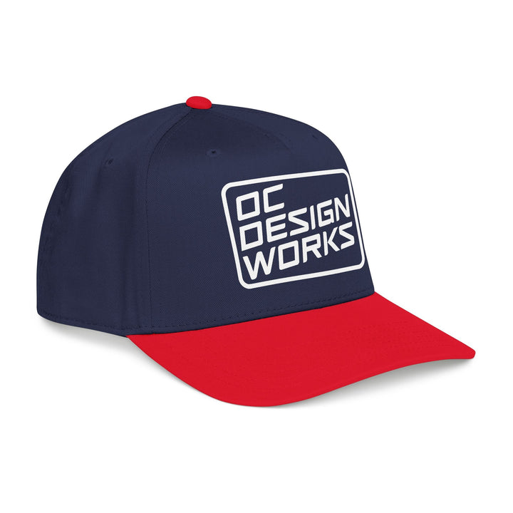 Heritage Baseball Snap - Back Cap — Square Line Logo - Hats - One size - OC Designworks
