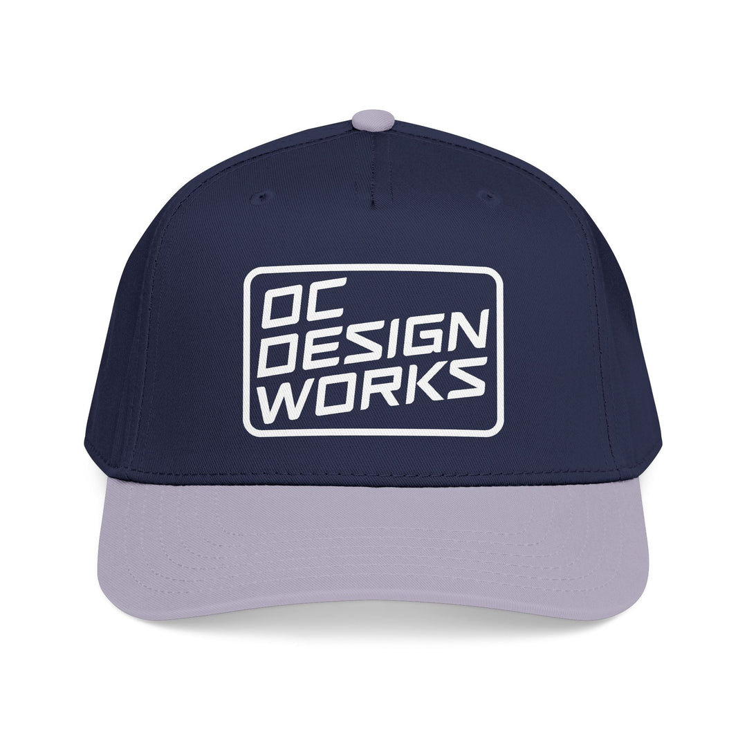 Heritage Baseball Snap - Back Cap — Square Line Logo - Hats - One size - OC Designworks