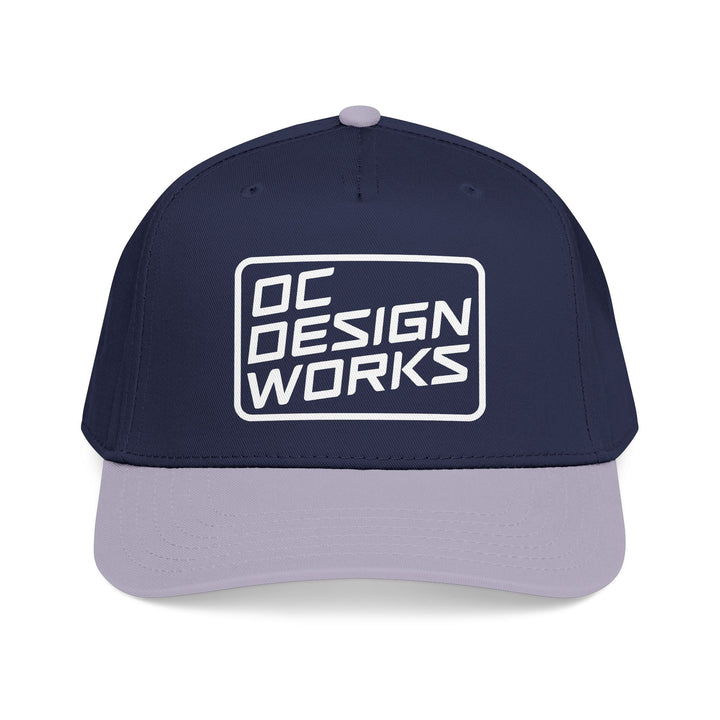 Heritage Baseball Snap - Back Cap — Square Line Logo - Hats - One size - OC Designworks