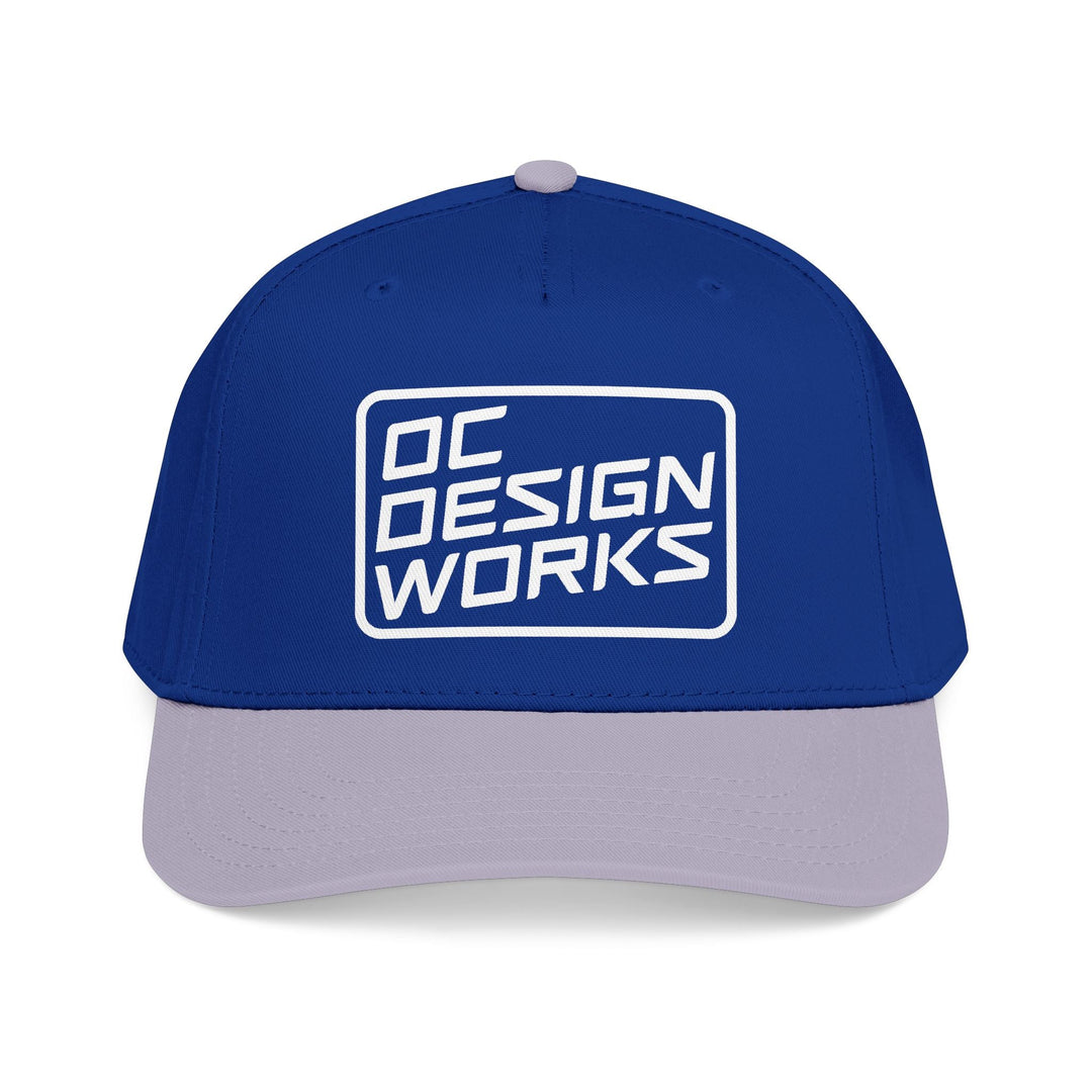 Heritage Baseball Snap - Back Cap — Square Line Logo - Hats - One size - OC Designworks