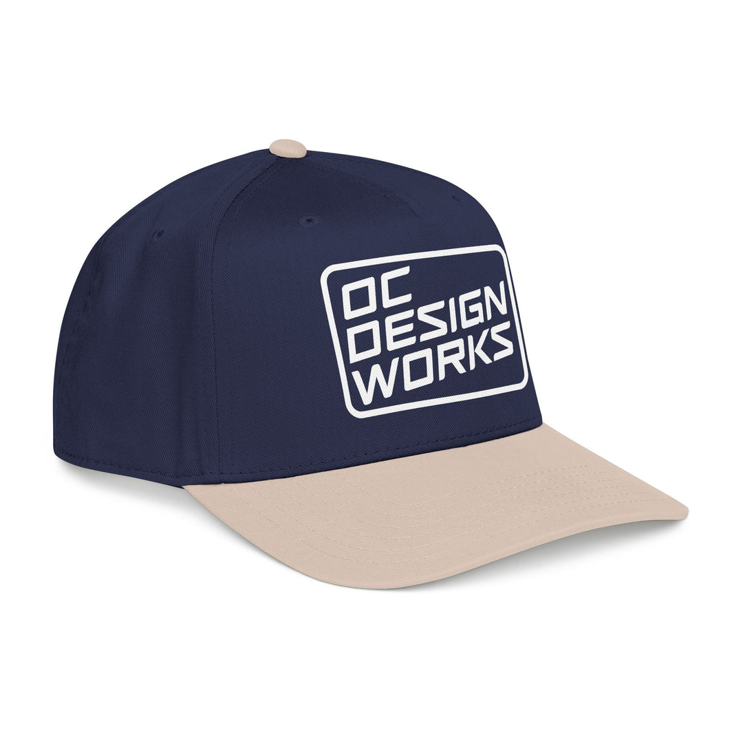 Heritage Baseball Snap - Back Cap — Square Line Logo - Hats - One size - OC Designworks