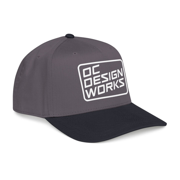 Heritage Baseball Snap - Back Cap — Square Line Logo - Hats - One size - OC Designworks