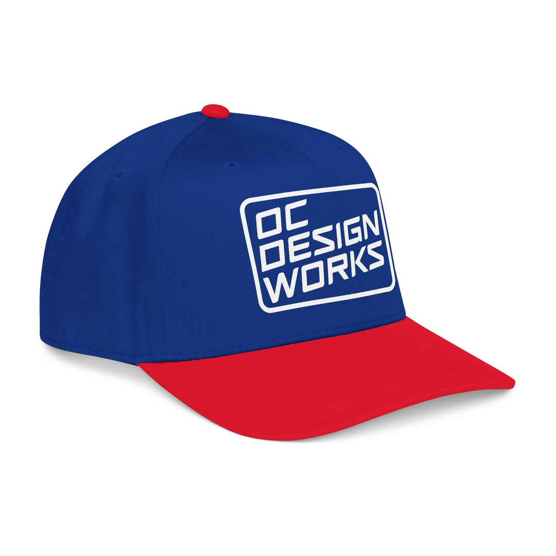 Heritage Baseball Snap - Back Cap — Square Line Logo - Hats - One size - OC Designworks