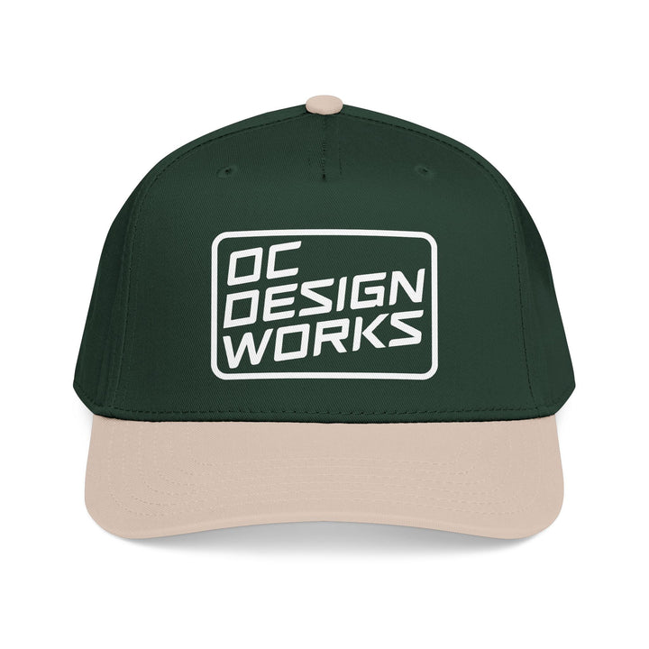Heritage Baseball Snap - Back Cap — Square Line Logo - Hats - One size - OC Designworks