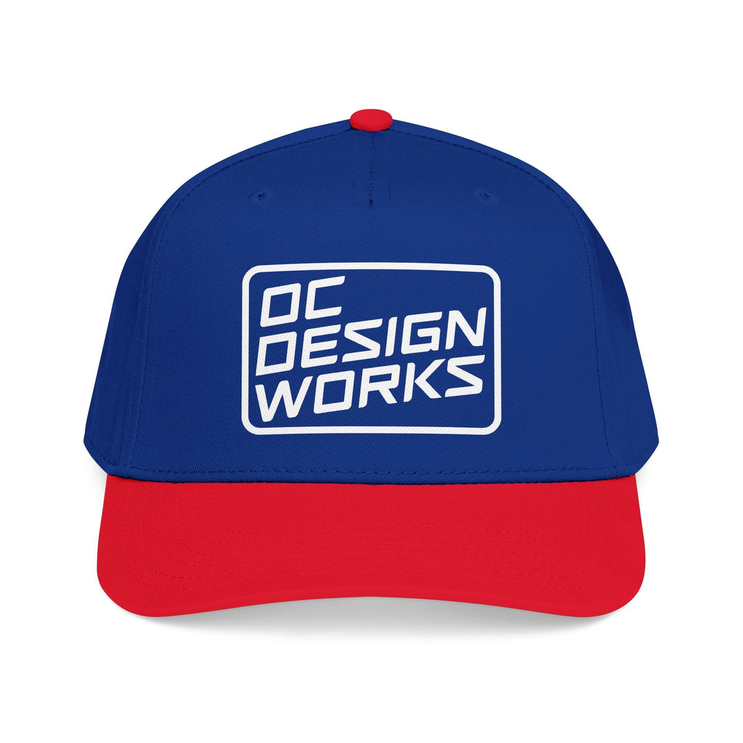 Heritage Baseball Snap - Back Cap — Square Line Logo - Hats - One size - OC Designworks