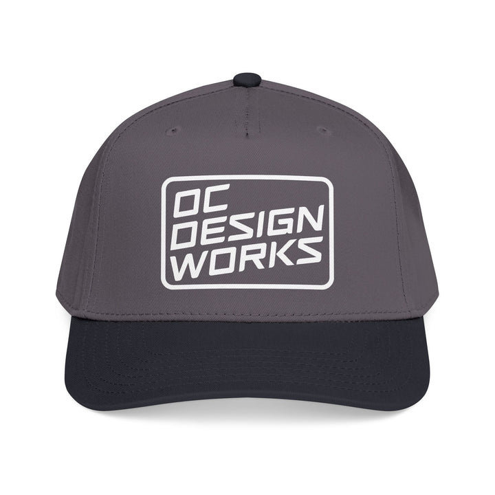 Heritage Baseball Snap - Back Cap — Square Line Logo - Hats - One size - OC Designworks