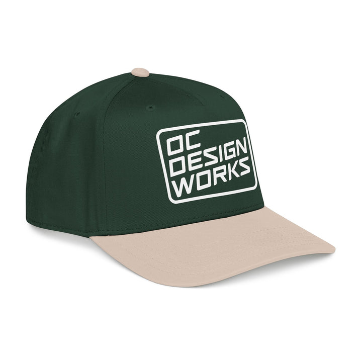 Heritage Baseball Snap - Back Cap — Square Line Logo - Hats - One size - OC Designworks