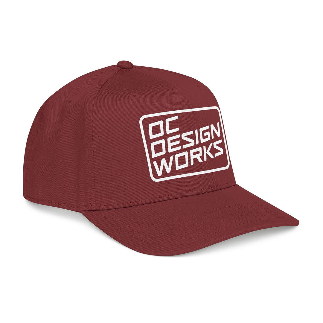 Heritage Baseball Snap - Back Cap — Square Line Logo - Hats - One size - OC Designworks