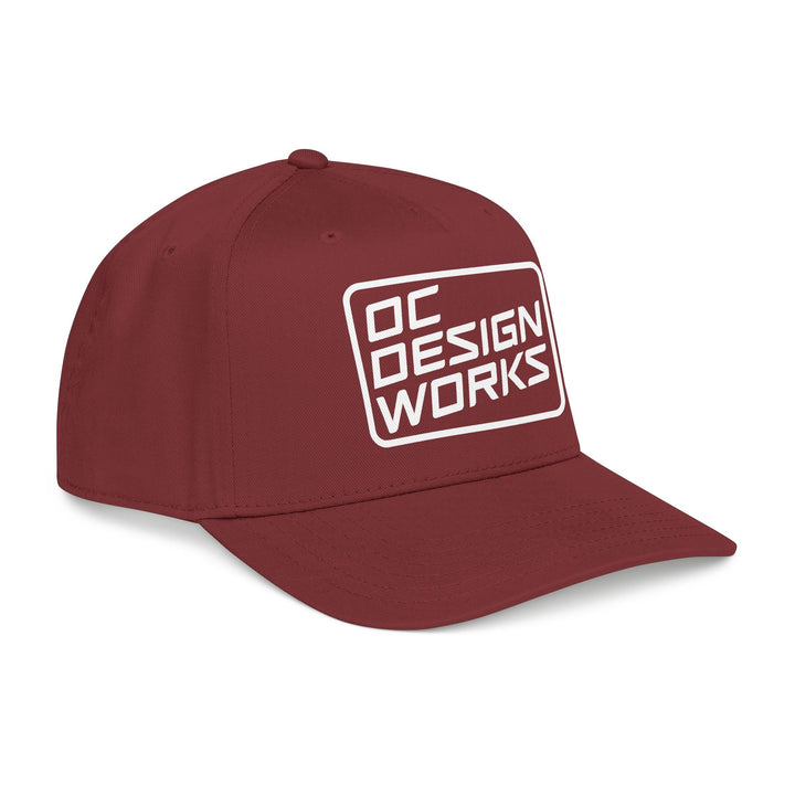 Heritage Baseball Snap - Back Cap — Square Line Logo - Hats - One size - OC Designworks