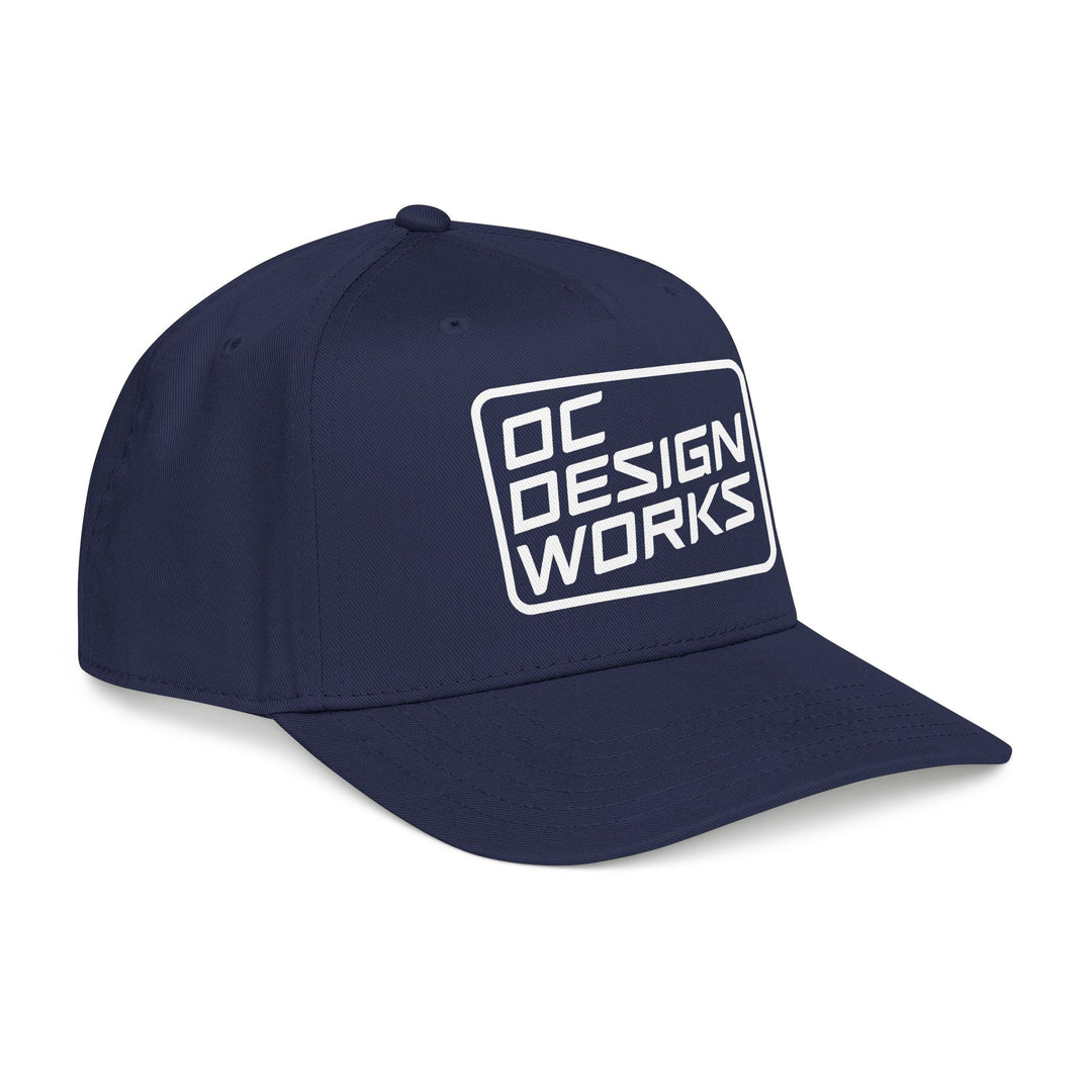 Heritage Baseball Snap - Back Cap — Square Line Logo - Hats - One size - OC Designworks