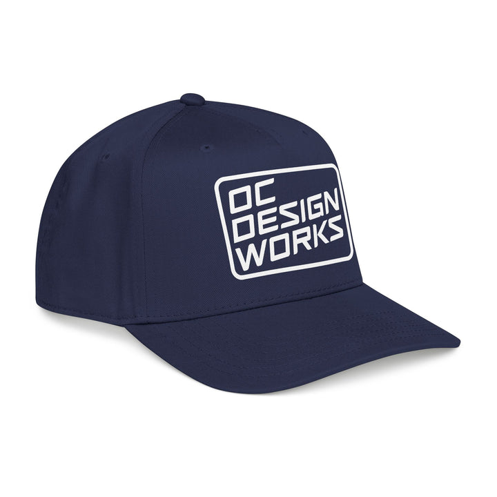 Heritage Baseball Snap - Back Cap — Square Line Logo - Hats - One size - OC Designworks