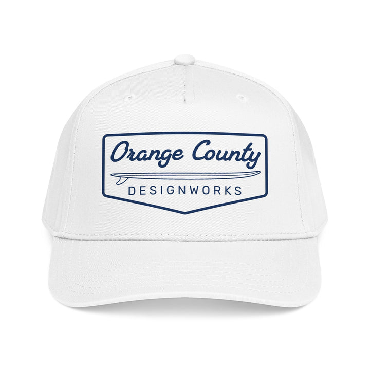 Heritage Baseball Snap - Back Cap — Vintage Surf Logo - Hats - One size - OC Designworks