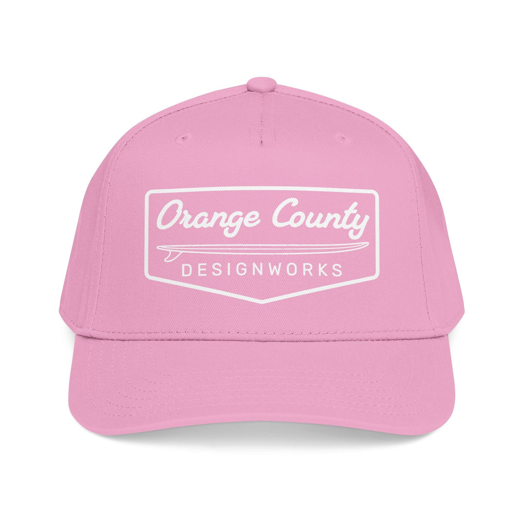 Heritage Baseball Snap - Back Cap — Vintage Surf Logo - Hats - One size - OC Designworks