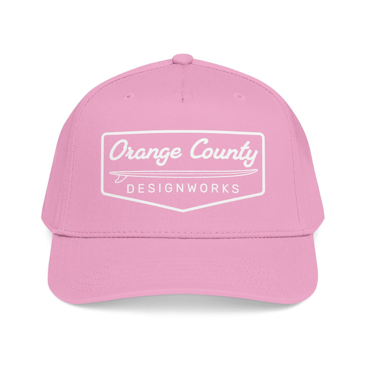 Heritage Baseball Snap - Back Cap — Vintage Surf Logo - Hats - One size - OC Designworks