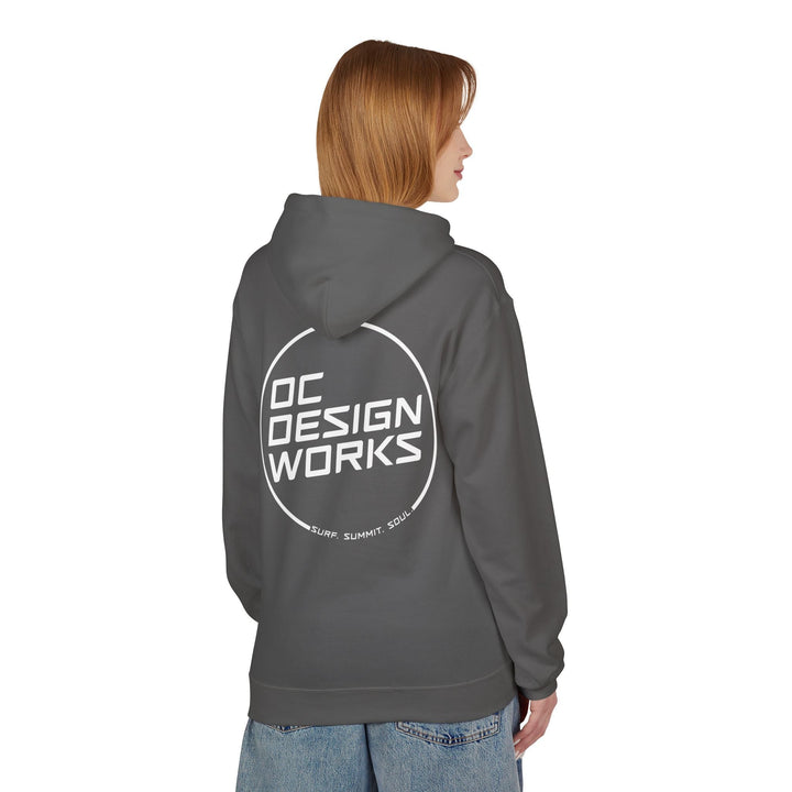 Heritage Hoodie — White Line Logo - Hoodie - Charcoal - OC Designworks