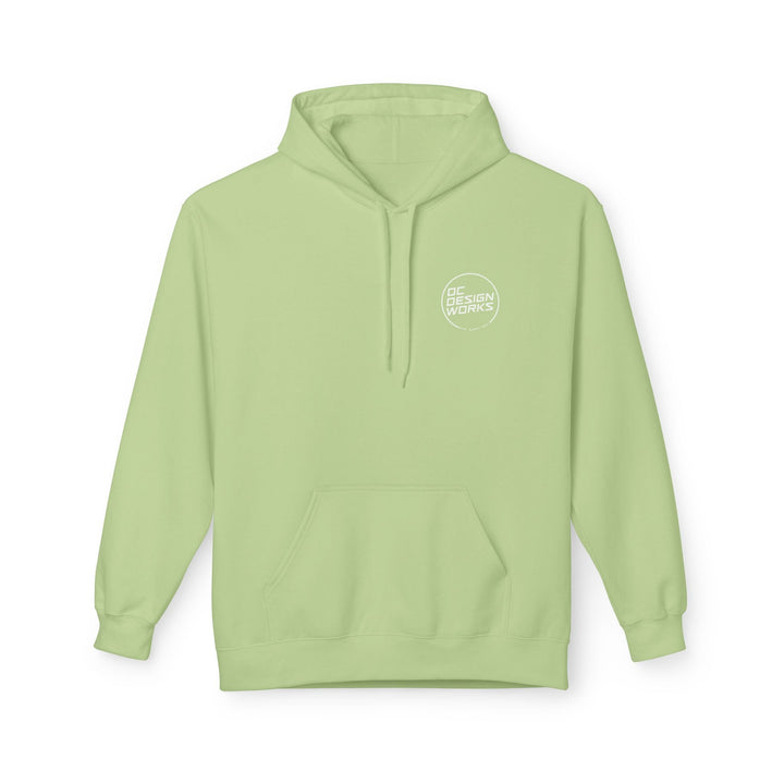 Heritage Hoodie — White Line Logo - Hoodie - Pistachio - OC Designworks
