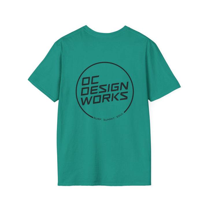 Heritage T-Shirt — Black Line Logo - T-Shirt - Jade Dome - OC Designworks