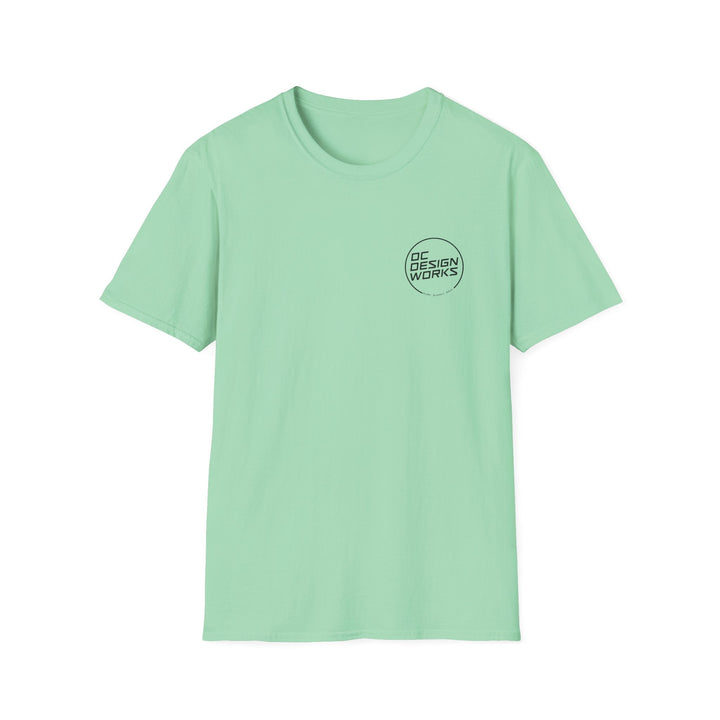 Heritage T-Shirt — Black Line Logo - T-Shirt - Mint Green - OC Designworks