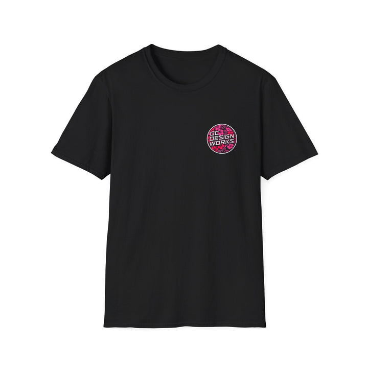Heritage T-Shirt — Rose Hibiscus Logo - T-Shirt - Black - OC Designworks