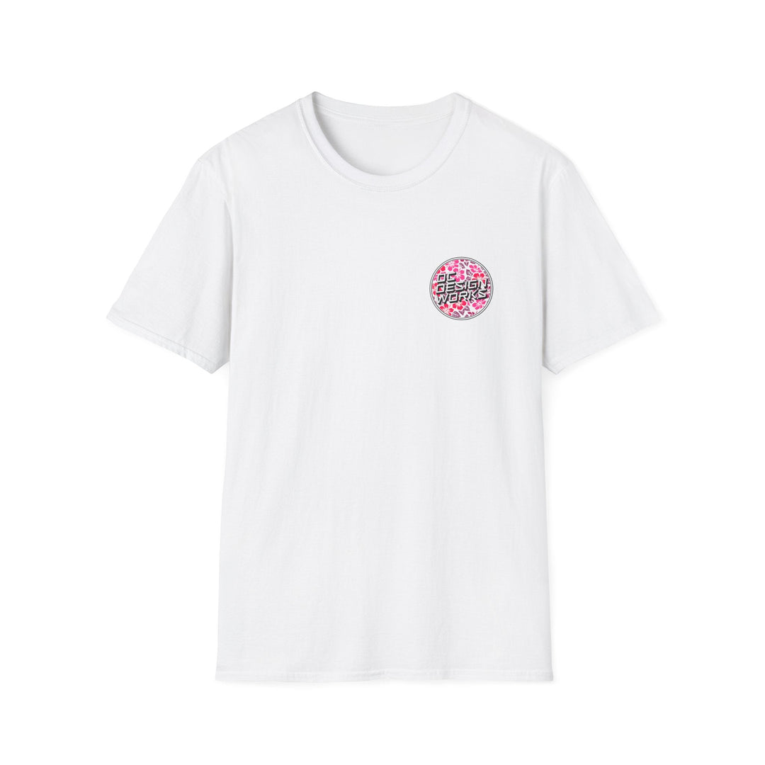 Heritage T-Shirt — Rose Hibiscus Logo - T-Shirt - White - OC Designworks