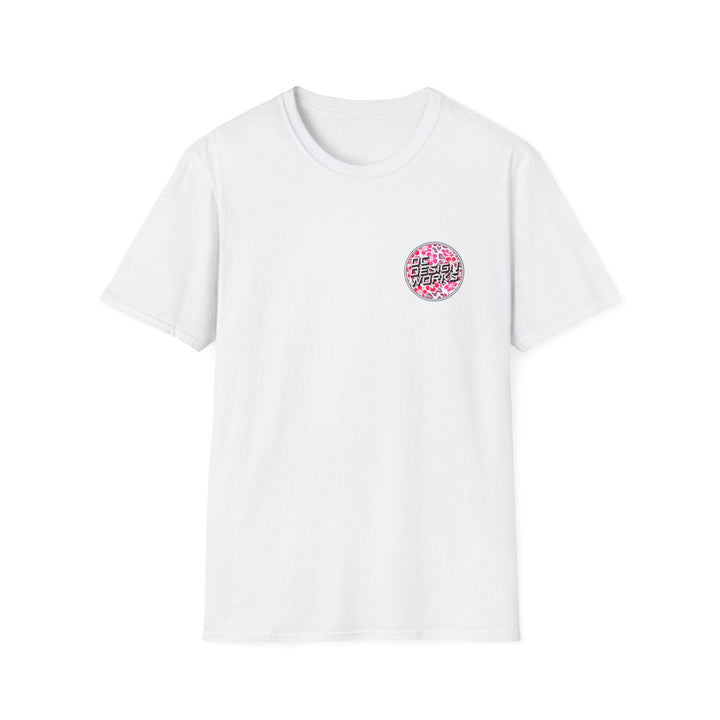 Heritage T-Shirt — Rose Hibiscus Logo - T-Shirt - White - OC Designworks