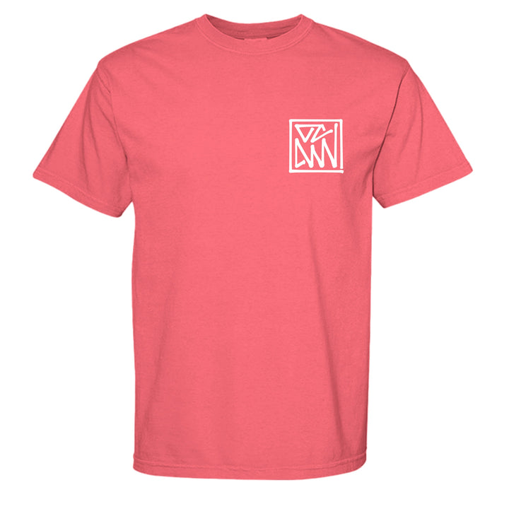 Heritage T-Shirt — White Framed Shuji Logo - T-Shirt - PAPRIKA - OC Designworks