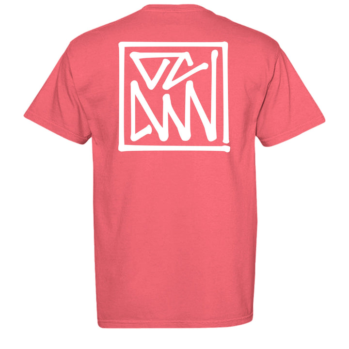 Heritage T-Shirt — White Framed Shuji Logo - T-Shirt - PAPRIKA - OC Designworks