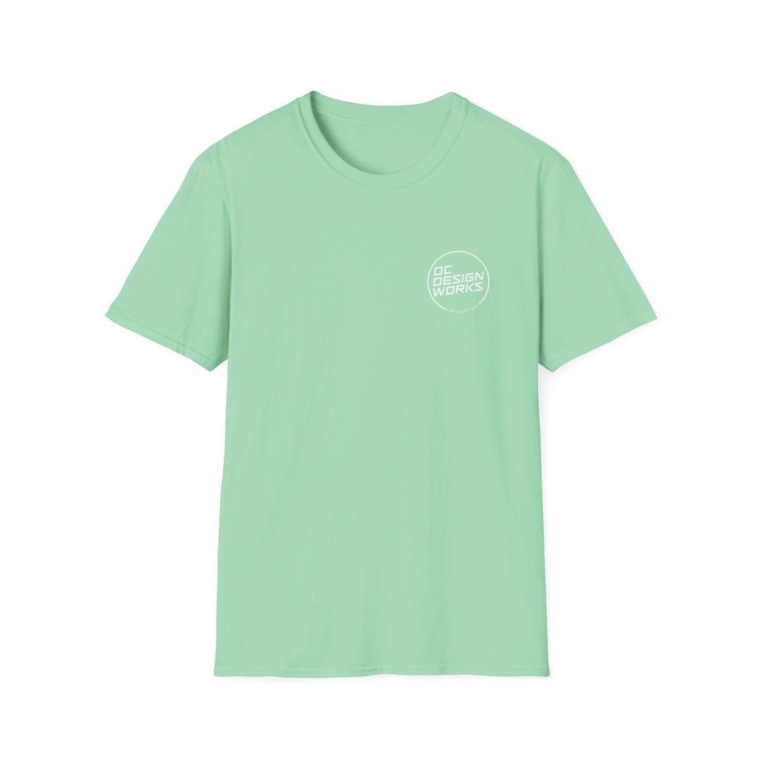 Heritage T-Shirt — White Line Logo - T-Shirt - Mint Green - OC Designworks