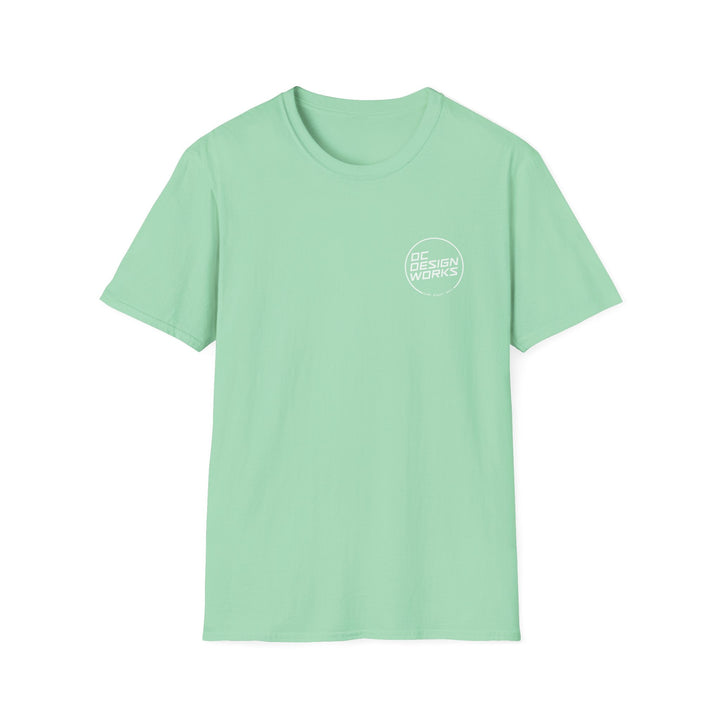 Heritage T-Shirt — White Line Logo - T-Shirt - Mint Green - OC Designworks
