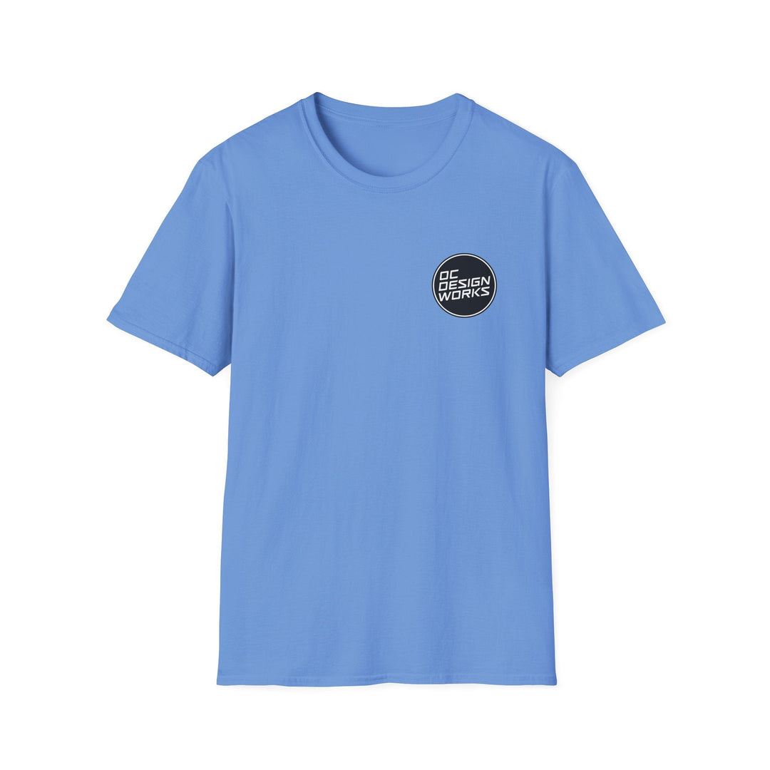 Heritage T-Shirt — White Logo - T-Shirt - Carolina Blue - OC Designworks