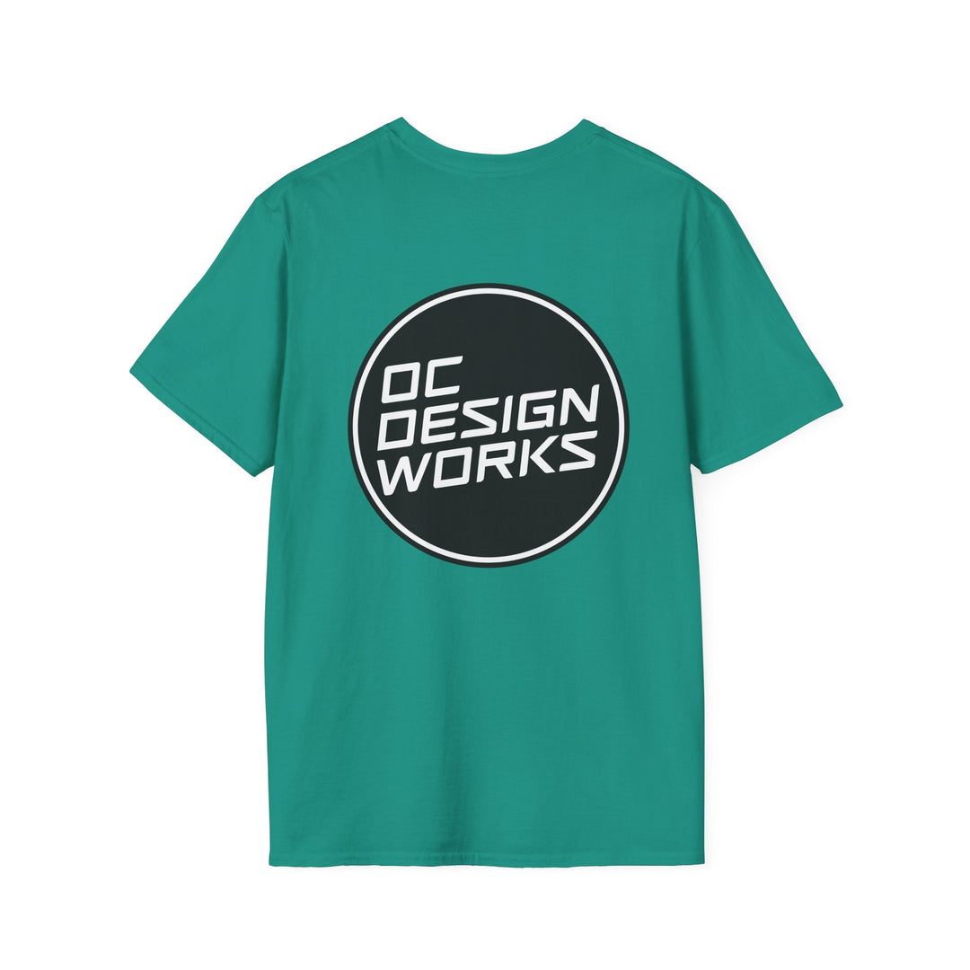 Heritage T-Shirt — White Logo - T-Shirt - Jade Dome - OC Designworks