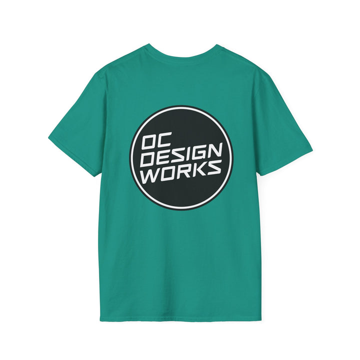 Heritage T-Shirt — White Logo - T-Shirt - Jade Dome - OC Designworks