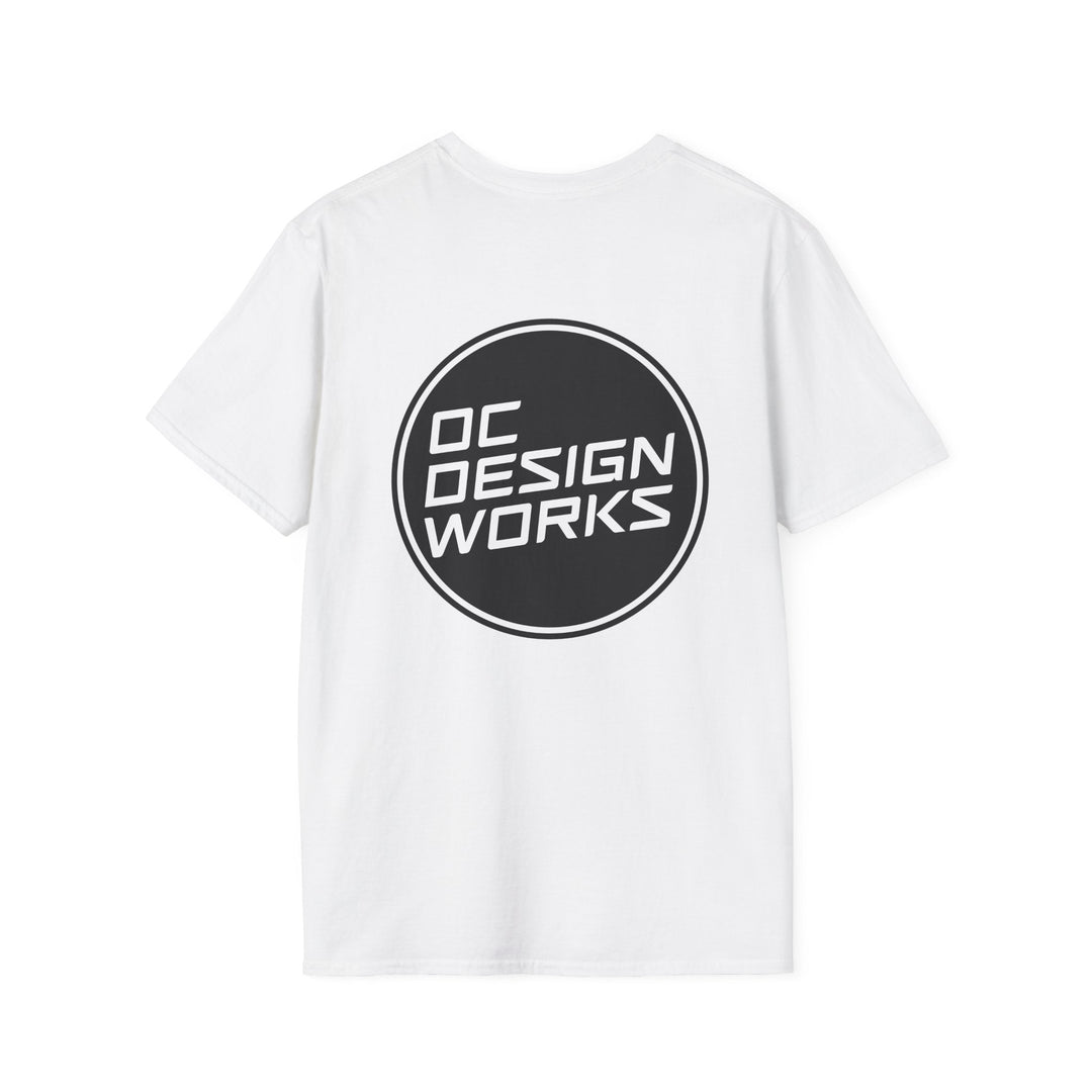 Heritage T-Shirt — White Logo - T-Shirt - White - OC Designworks