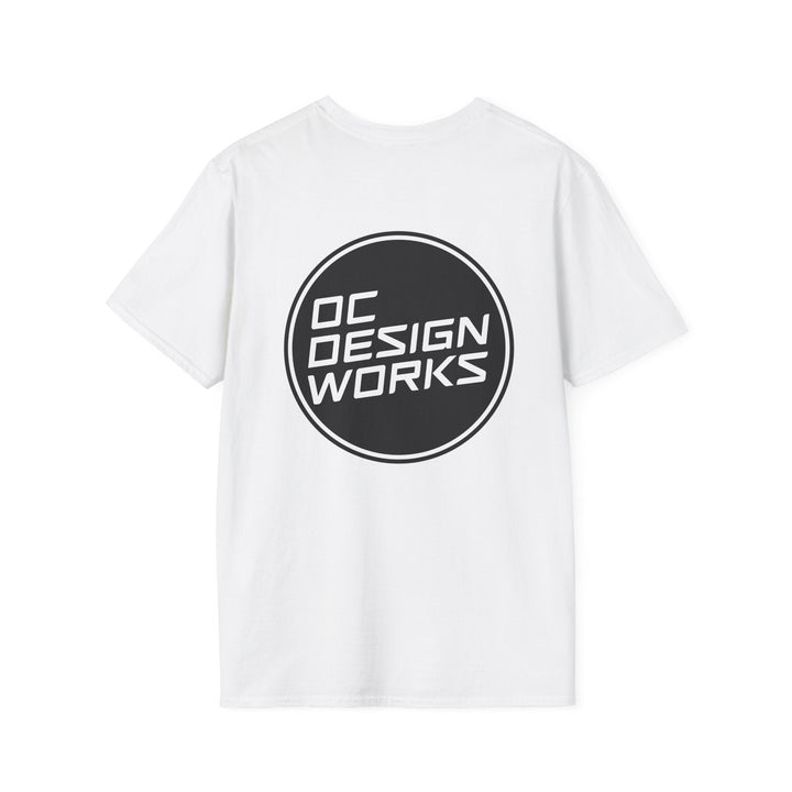 Heritage T-Shirt — White Logo - T-Shirt - White - OC Designworks