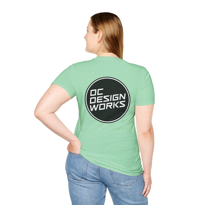 Heritage T-Shirt — White Logo - T-Shirt - Mint Green - OC Designworks