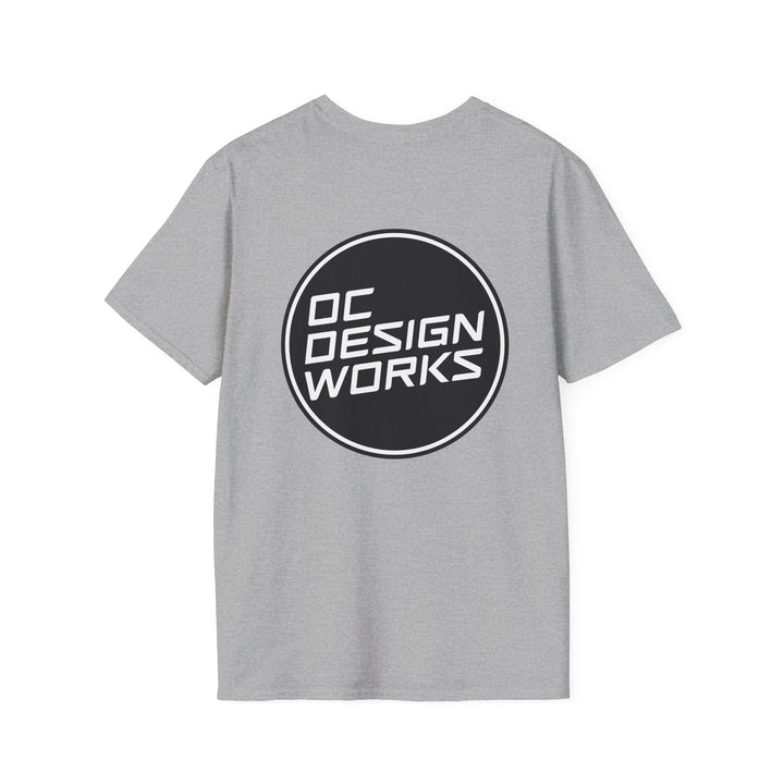 Heritage T-Shirt — White Logo - T-Shirt - Sport Grey - OC Designworks