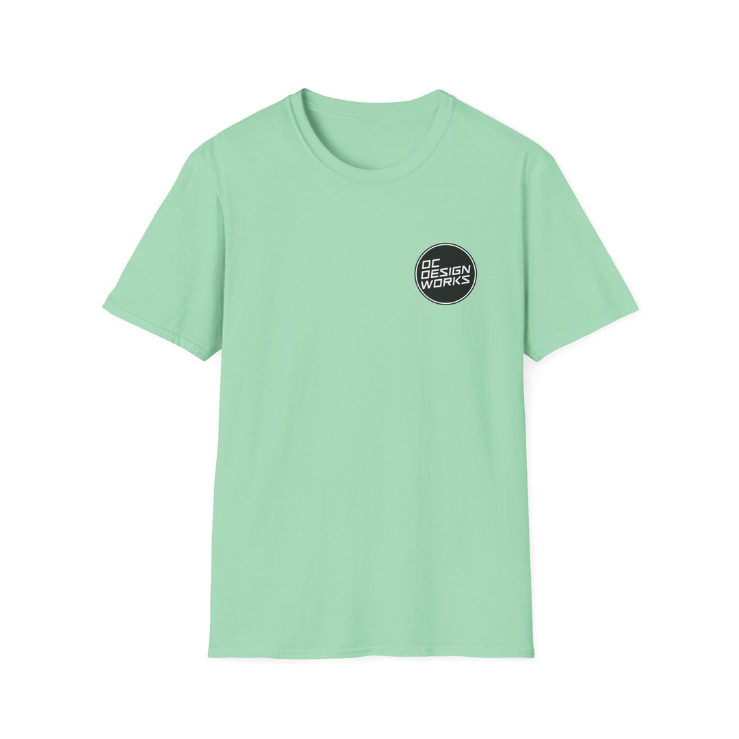 Heritage T-Shirt — White Logo - T-Shirt - Mint Green - OC Designworks