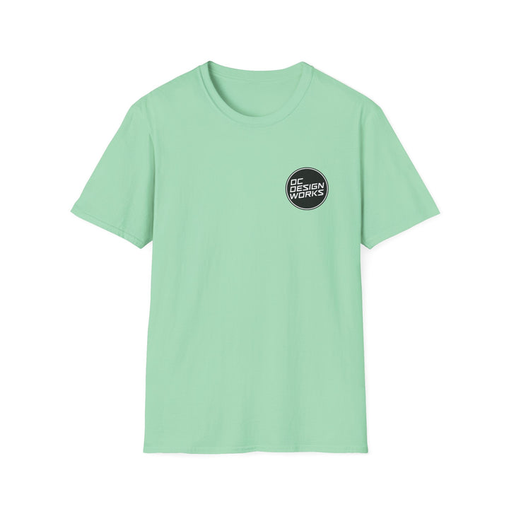 Heritage T-Shirt — White Logo - T-Shirt - Mint Green - OC Designworks
