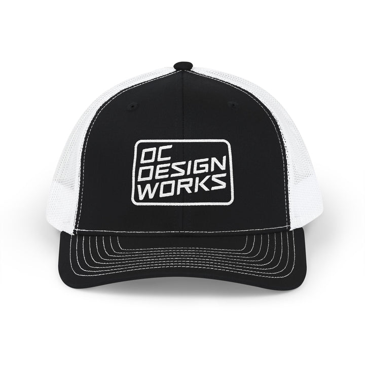 Heritage Trucker Cap – White Line Logo - Hats - One size - OC Designworks