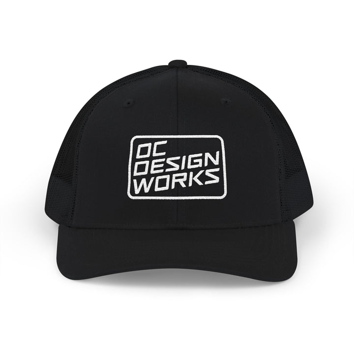 Heritage Trucker Cap – White Line Logo - Hats - One size - OC Designworks